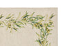 Set di 2 tovagliette americane colazione coppia tovagliette 35 X 50 CM in misto lino stampa floreale fiori  morbide resistenti eleganti made in italy ULIVO