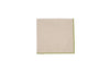 Set di 2 tovagliette americane e 2 tovaglioli colazione coppia tovagliette e tovaglioli in misto lino stampa floreale fiori morbide resistenti eleganti made in italy FIOR DI COTONE con Cordoncino Verde