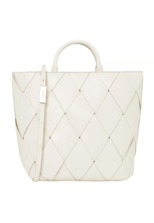 calvin klein BORSA CK WOVEN MEDIUM TOTE da donna
