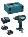 Trapano Avvitatore MAKITA DDF482RTJ (2 x 5,0 Ah + DC18RC + MAKPAC 2)