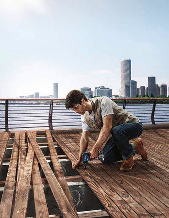 Trapano a Percussione BOSCH GSB 18V-55 (2 x 4,0 Ah ProCORE + GAL 18V-40 + L-Boxx 136)