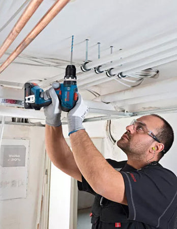 Trapano a Percussione BOSCH GSB 18V-65 (2 x 4,0 Ah ProCORE + GAL 18V-40 + L-Boxx 136)