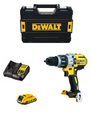 Trapano a Percussione DeWALT DCD996D1T-7 (1 x 2,0 Ah + DCB107 + TSTAK II)