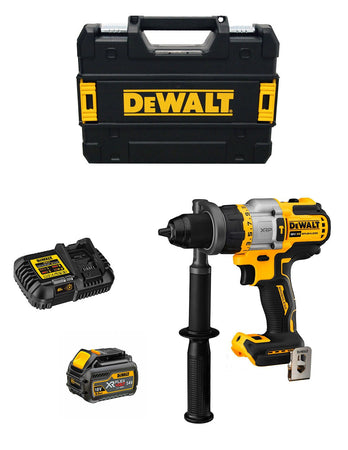 Trapano a Percussione DeWALT DCD999T1 (1 x 54V/18V 6,0 Ah + DCB116 + TSTAK II)