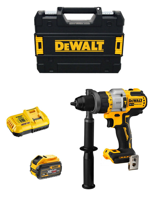Trapano a Percussione DeWALT DCD999X1 (1 x 54V/18V 9,0 Ah + DCB118 + TSTAK II)