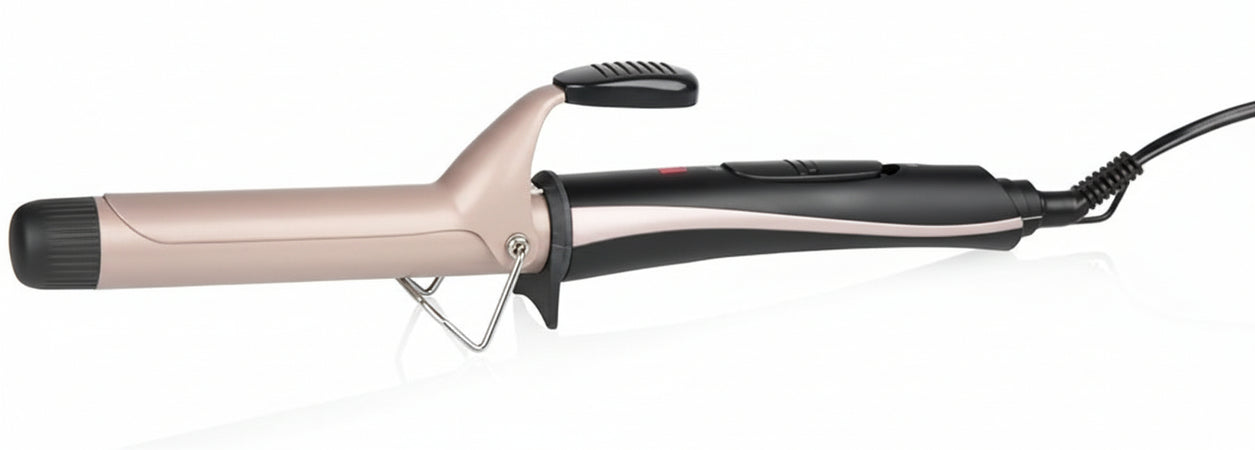 Tristar Ferro Arricciacapelli Rivestimento in Ceramica fino a 180 C in 60 sec Cavo di Alimentazione Rotante a 360 2,5 cm HD-2421