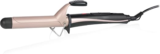 Tristar Ferro Arricciacapelli Rivestimento in Ceramica fino a 180 C in 60 sec Cavo di Alimentazione Rotante a 360 2,5 cm HD-2421