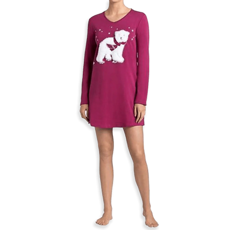 Triumph Camicia da Notte Winter Moments NDK Character S35 - Passarelli Biancheria