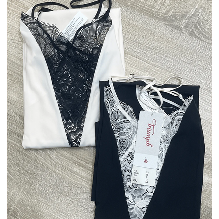 Triumph Camicia da notte Elegante Chemise Vintage NDW17 S44 - Passarelli Biancheria