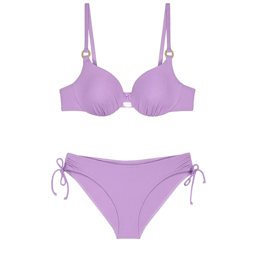 Triumph Costume 2 Pezzi Summer Glow WP SD Slip Alto Lilla S80