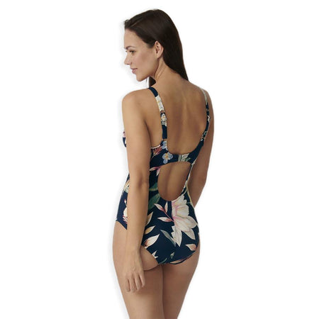 Triumph Costume Intero da Donna Botanical Leaf OW 02 10207928 S80 - Passarelli Biancheria