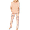 Triumph Lounge Me - Pigiama da Donna in Cotone con Maniche Corte 10202361 S38 - Passarelli Biancheria