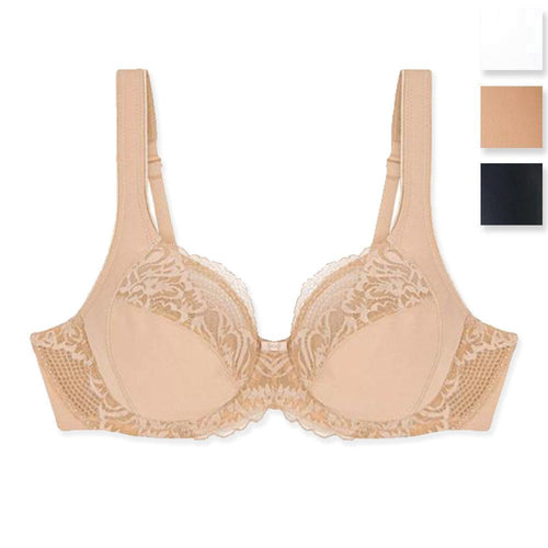 Triumph Reggiseno Modern Lace + Cotton W02 10213069 S50 - Passarelli Biancheria