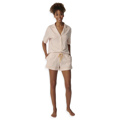 Triumph Pigiama Estivo Corto Aperto da Donna Boyfriend PSK 10207584 S40 - Passarelli Biancheria