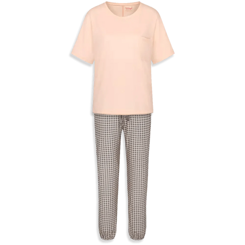 Triumph Pigiama Estivo da Donna Mix e Match 10214847+10215196 Pesca S54 - Passarelli Biancheria