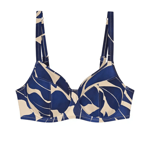 Triumph Costume 2 Pezzi Allure W 01 10214546 Slip Alto Blu S76