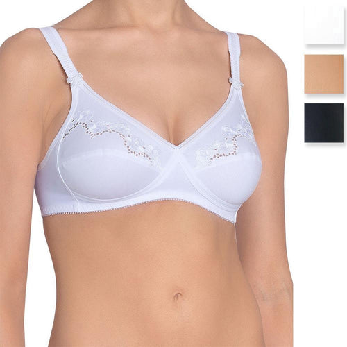 Triumph Reggiseno Senza Ferretti Elasti Cross + Cotton N S42 - Passarelli Biancheria