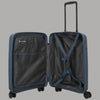 Trolley Travelite Air Stripe S: Compatto e Sicuro, Blu Navy
