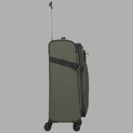 Trolley Travelite Briize Espandibile Khaki con Chiusura TSA