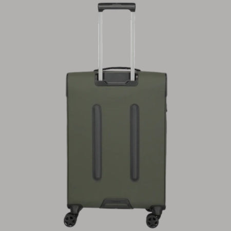 Trolley Travelite Briize Espandibile Khaki con Chiusura TSA