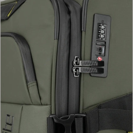 Trolley Travelite Briize Espandibile Khaki con Chiusura TSA