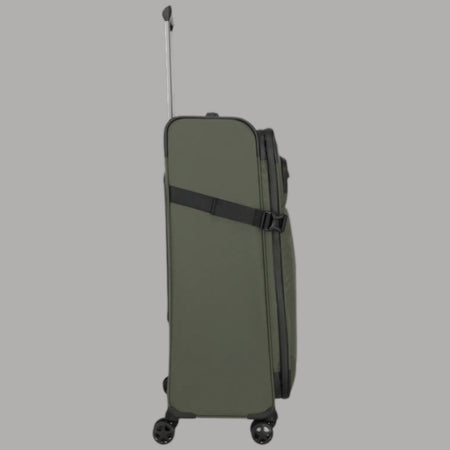 Trolley Travelite Briize L espandibile 4 ruote impermeabile Khaki