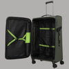 Trolley Travelite Briize L espandibile 4 ruote impermeabile Khaki