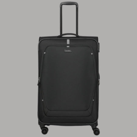 Trolley Travelite Umbria L Nero con Ruote Espandibile e TSA