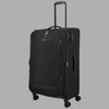 Trolley Travelite Umbria L Nero con Ruote Espandibile e TSA