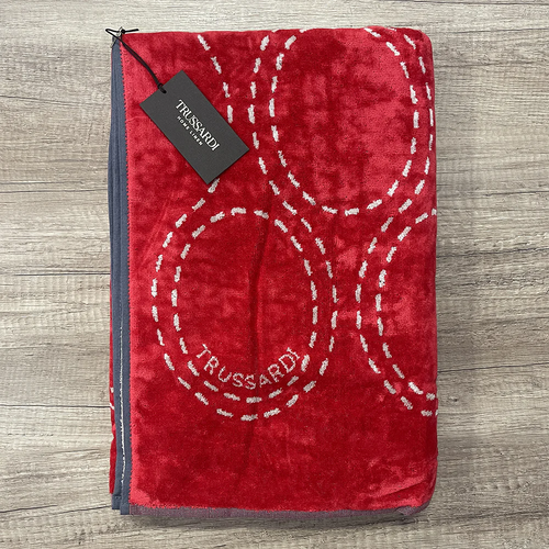 Trussardi Telo Mare in Spugna Royal Grayhound 2006665 S50