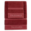 Trussardi Home Set Spugna 1+1 in Puro Cotone Ribbon S32