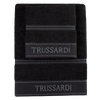 Trussardi Home Set Spugna 1+1 in Puro Cotone Ribbon S32