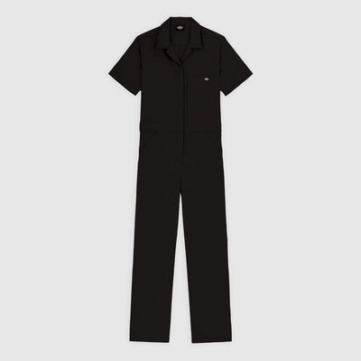 Tuta Dickies Short Sleeve Coveralls black