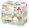 Frullatore Multifunzione 5 in 1 1200W Acciaio Inox Lavastoviglie Tritare Potenza