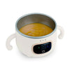 MINILAND Warmy Food On The Go - Scalda Pappa Portatile da Viaggio e Scaldavivande, Kit Svezzamento, Display LED - Riscalda Pappe portatile, leggero e compatto, batteria ricaricabile, ventosa antiscivolo, forchetta e cucchiaio inclusi