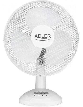 VENTILATORE DA TAVOLO Adler AD 7303 70W Bianco