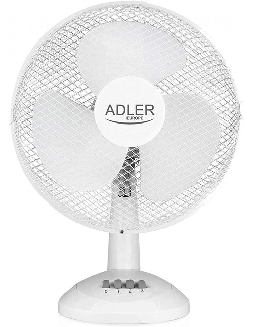 VENTILATORE DA TAVOLO Adler AD 7303 70W Bianco