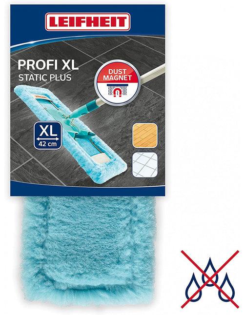 Leifheit 55118 Ricambio Profi Dry XL Panno Statico pavimento 42 cm