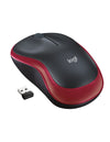Logitech LGT-M185R mouse rosso