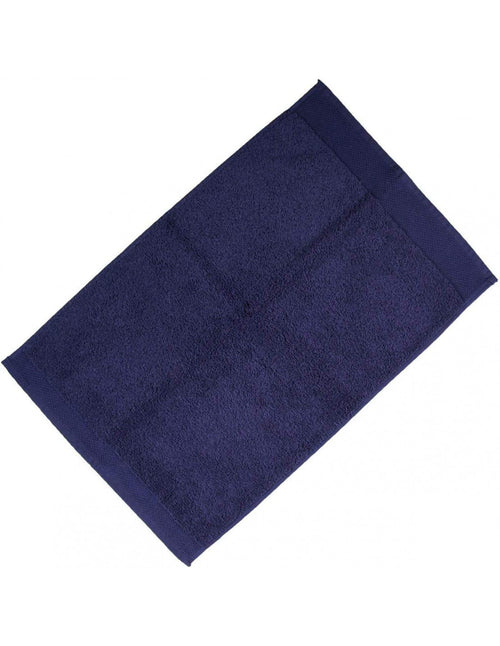 Happidea Voglia di Colore Asciugamano Ospite in Cotone Blu