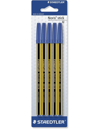 Penne a sfera Staedtler 434M3BK5I inchiostro Blu