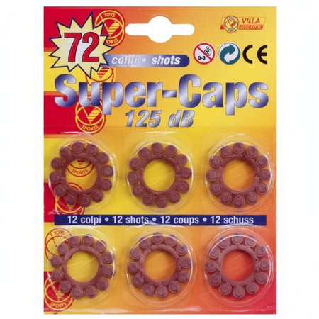 VILLA GIOCATTOLI cartucce 12 colpi Proiettili giocattolo