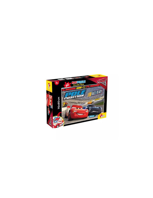 Lisciani Giochi Puzzle Cars 3 Double-Face Supermaxi 60 Pezzi