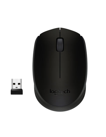 Logitech M171 Mouse Wireless, 2.4 GHz con Mini Ricevitore USB, Rilevamento Ottico, Durata Batteria Fino a 12 Mesi, Mouse