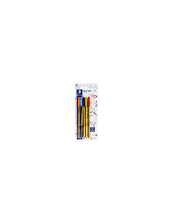 Penne a sfera Staedtler 434-SBK5P2 Noris Stick