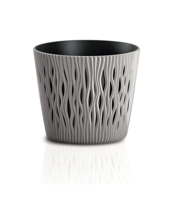 Vaso piante tondo SANDY D16 x h. 14 cm Sabbia