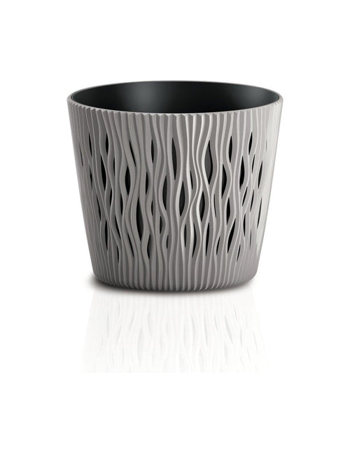 Vaso piante tondo SANDY D16 x h. 14 cm Sabbia
