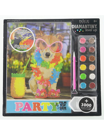 DIAMANTINY 96103 Level Up Diamond Painting Kit PETS - Party