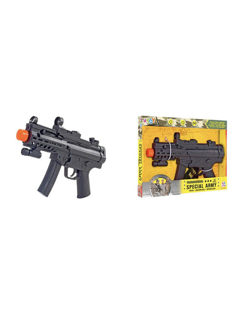 Fucile giocattolo Globo 41141 WTOY Mitra Luci ,Suoni e Vibrazioni Ass