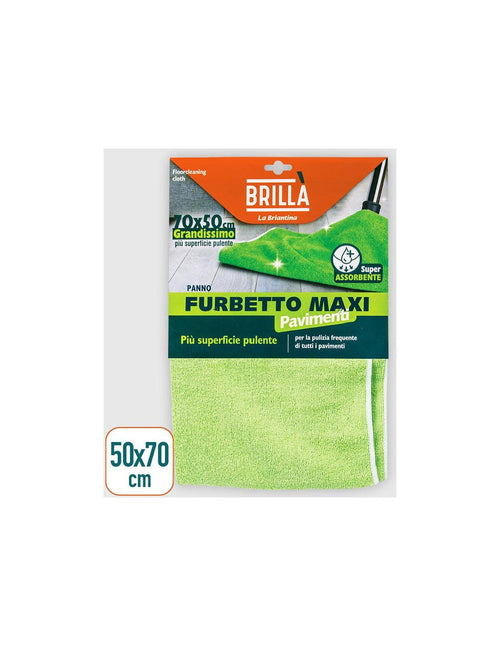 LA BRIANTINA Panno pavimento 50 x 70 cm Furbetto maxi BRILL